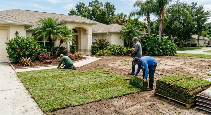 Bermuda Grass Installation in Rockwall, TX